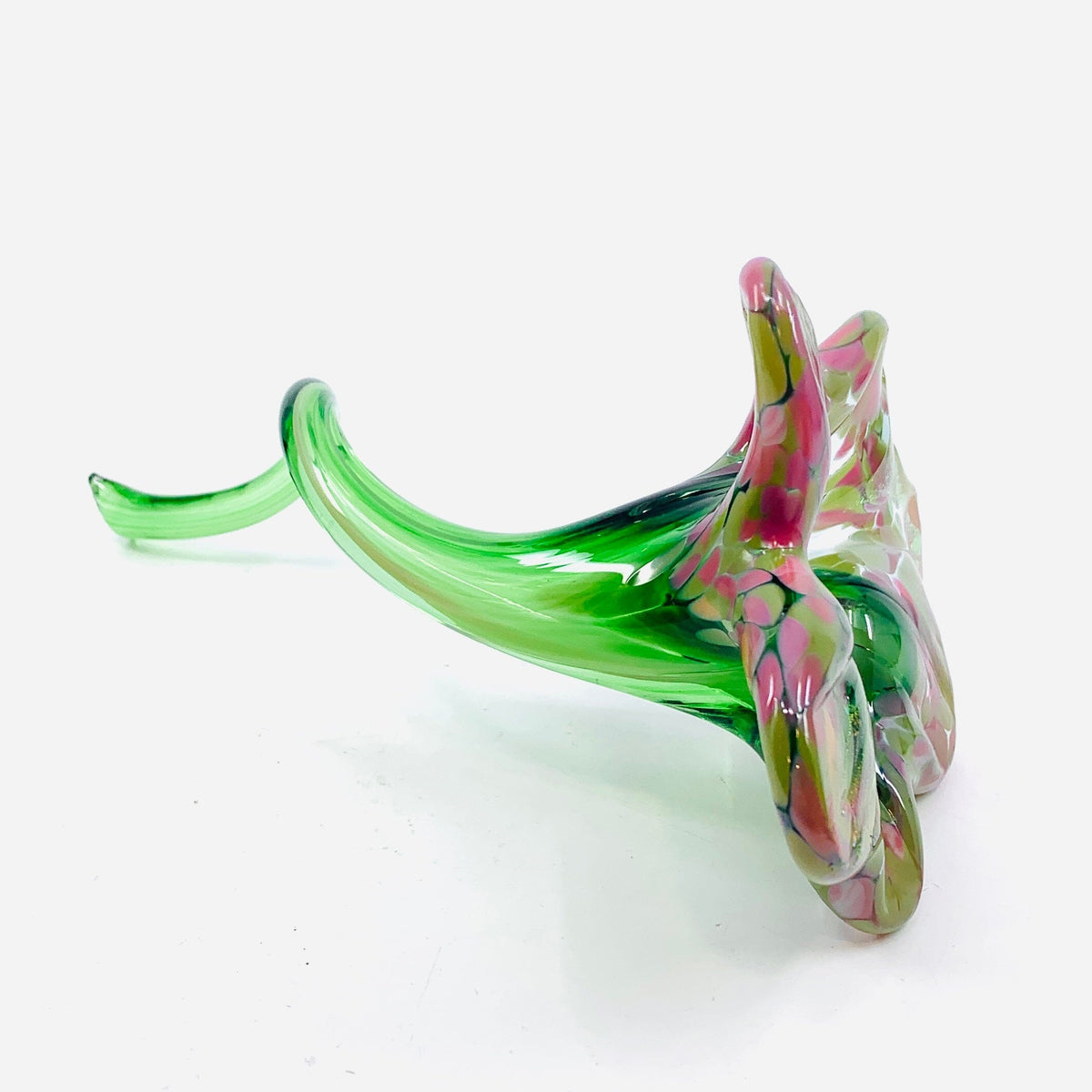 Pulled Glass Flower 44 Decor Luke Adams Glass Blowing Studio 