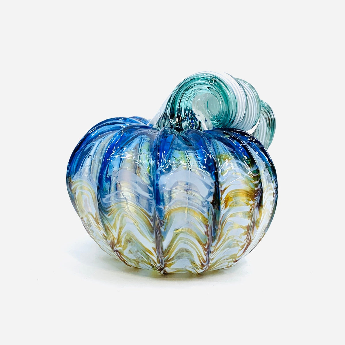 Daily Pumpkin 2805 Oops Squat Gabby Luke Adams Glass Blowing Studio 
