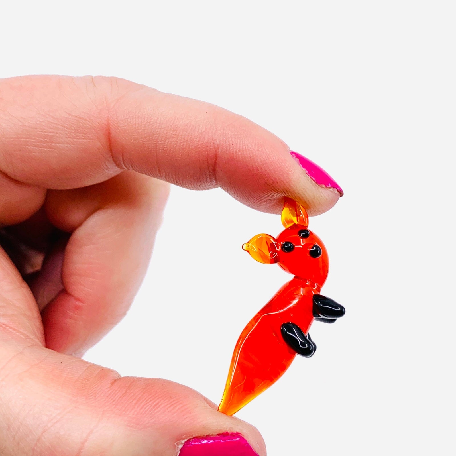 Tiny Glass Fox 312 Miniature GANZ 