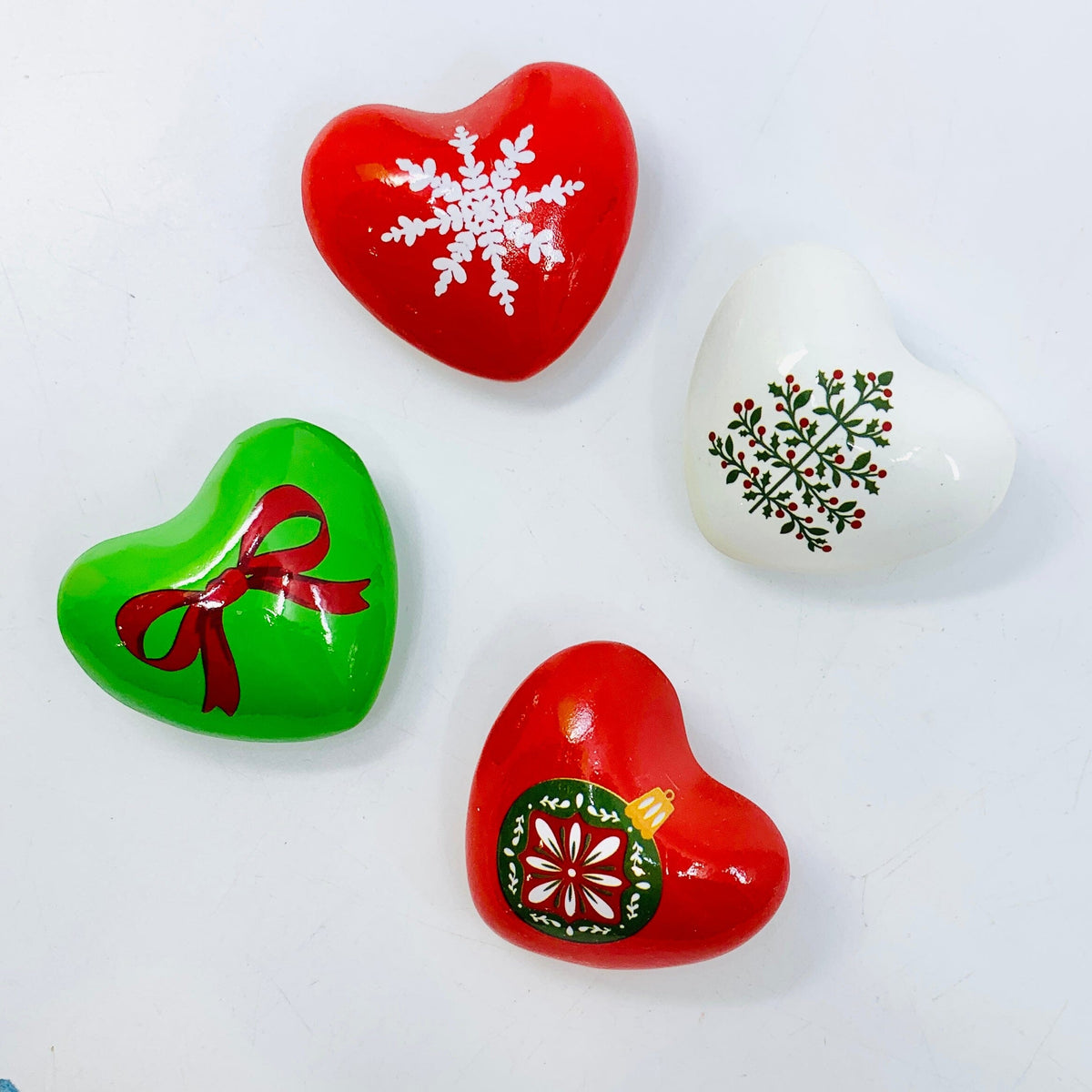 Holiday Heart Chimes Ornament GANZ 