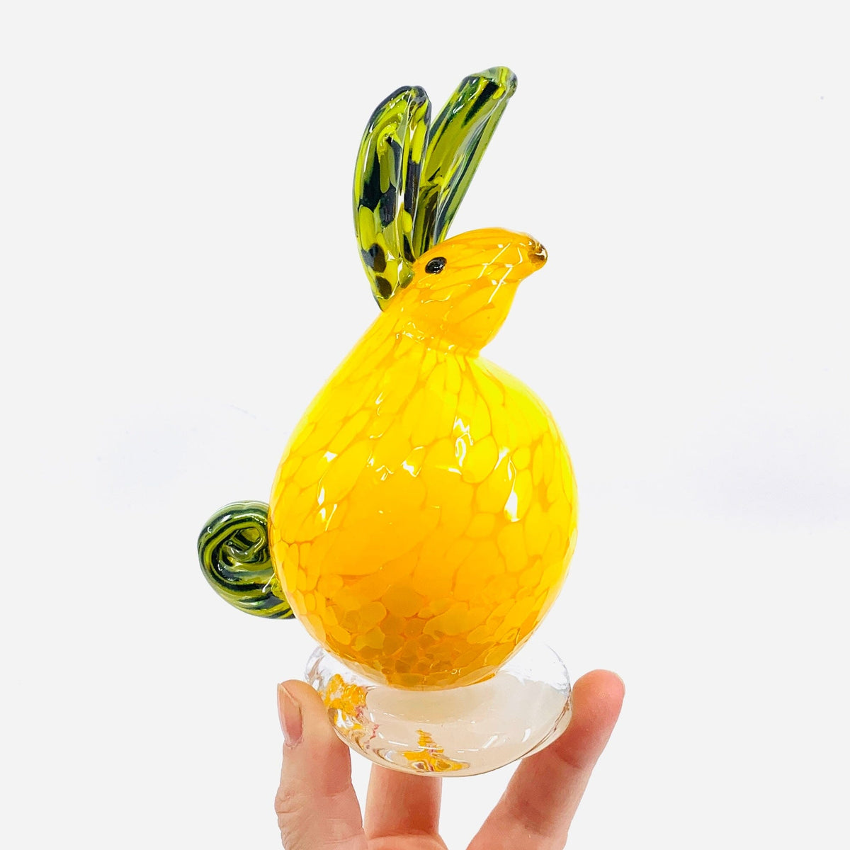 Daily Bunny 36 - Lemon Gabby Luke Adams Glass Blowing Studio 