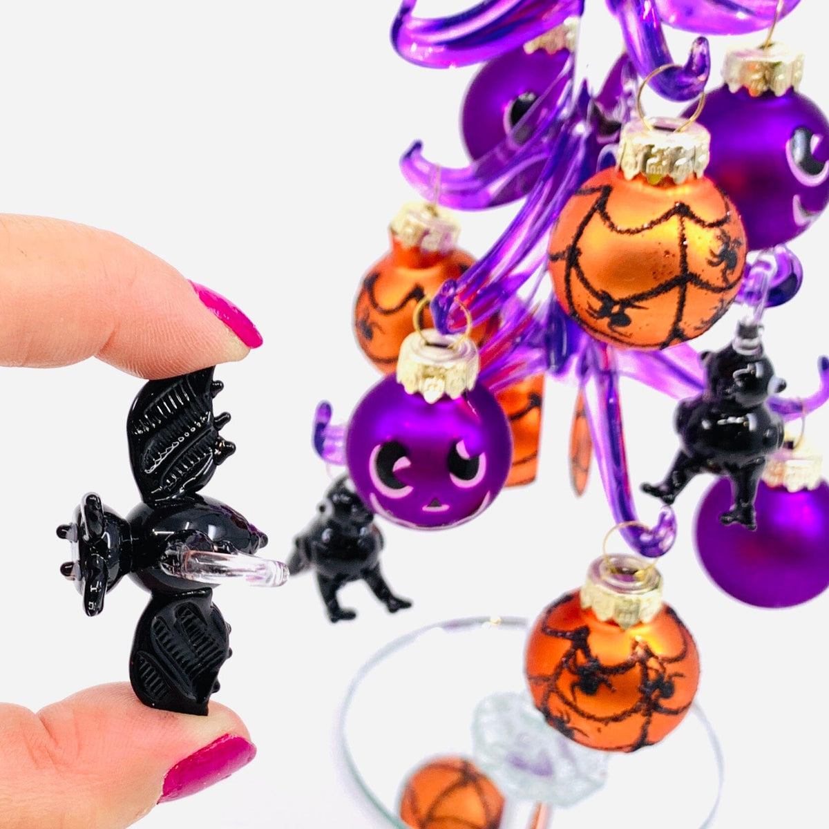 Batty Glass Tree 35 Decor GANZ 
