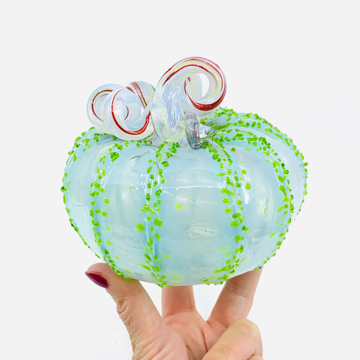 Daily Pumpkin 2093 Holiday Squat Gabby Luke Adams Glass Blowing Studio 