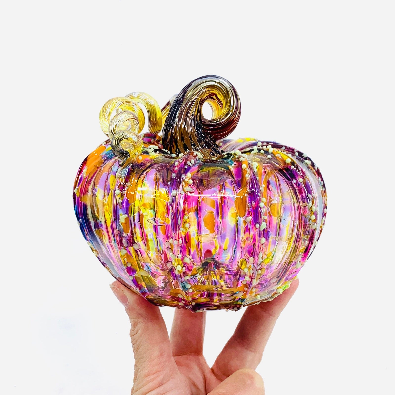 Daily Pumpkin 1787 Squat Gabby Luke Adams Glass Blowing Studio 