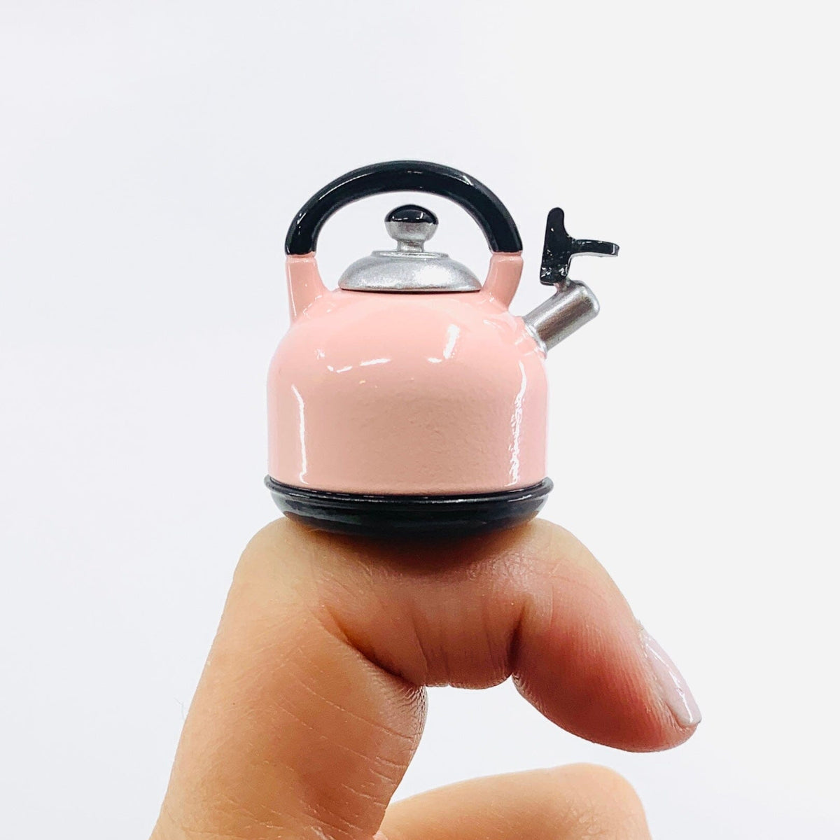 Miniature Kettle, Pink Miniature - 