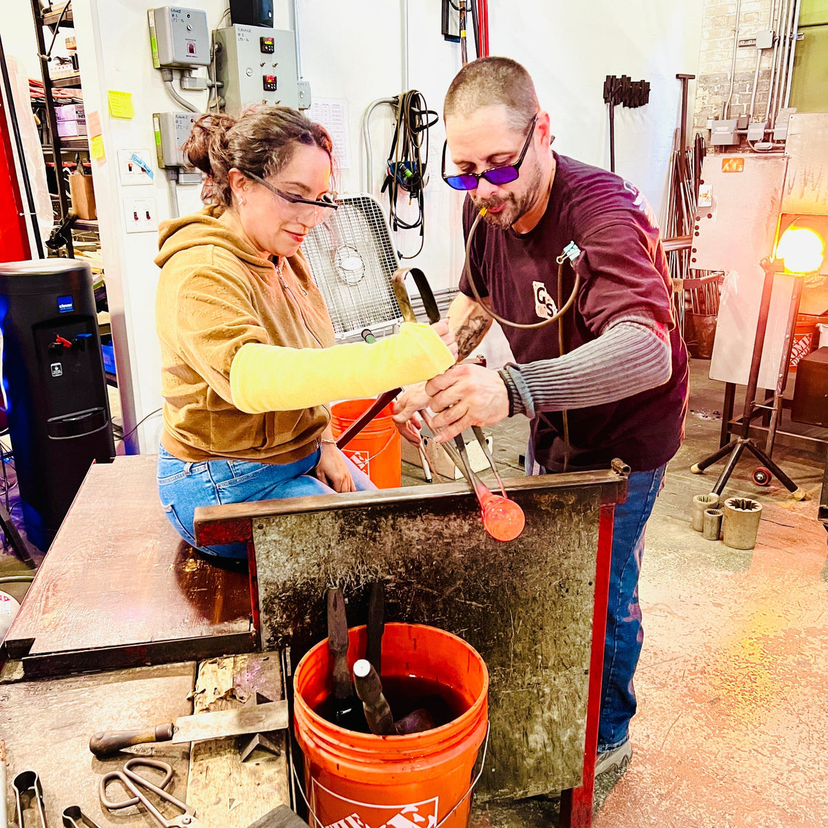 Wedding Package Class Luke Adams Glass Blowing Studio 