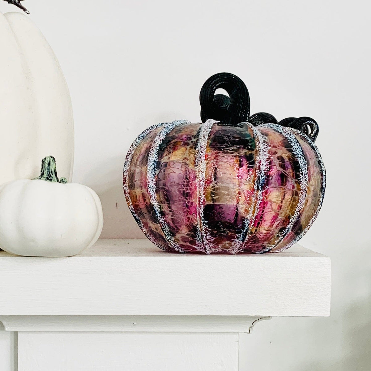 Best Pumpkin of The Day 3807 Fall Jumbo Squat Gabby Luke Adams Glass Blowing Studio 