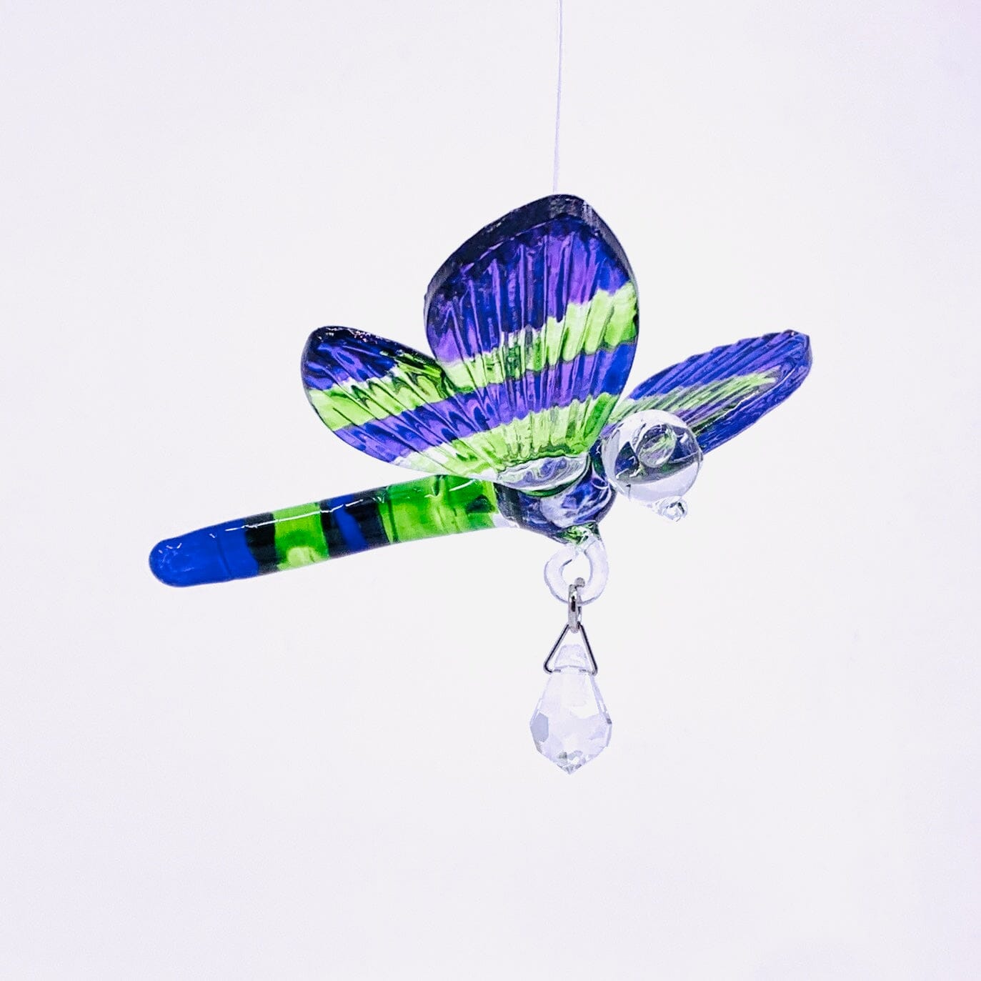 Dazzle Glass Dragonfly Green 4 Alex 