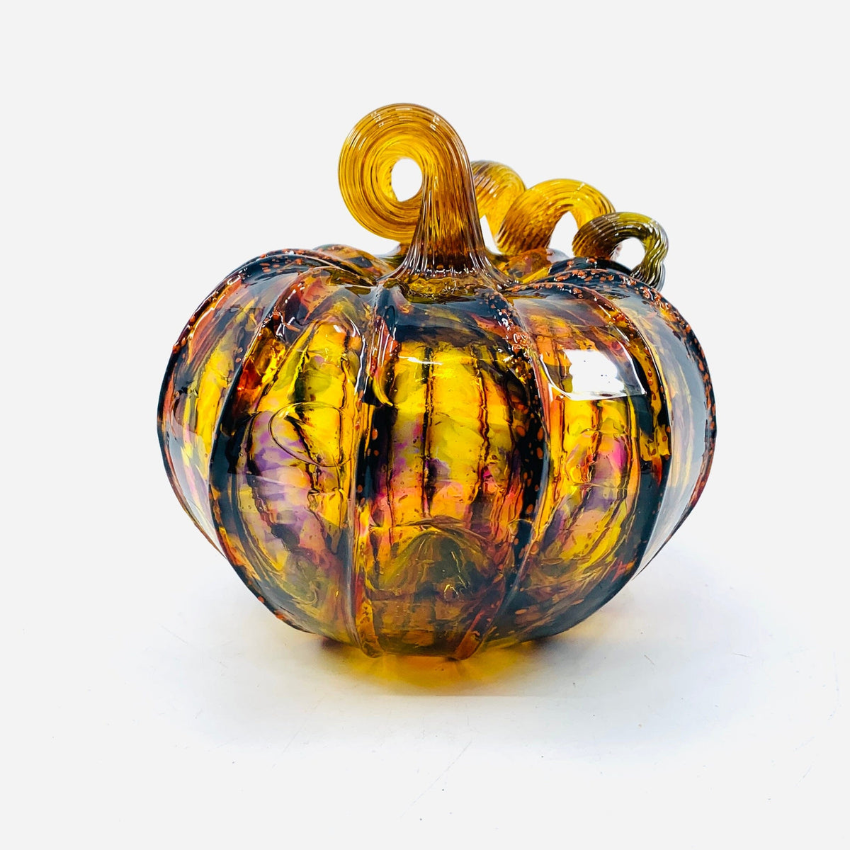 Daily Pumpkin 3794 Fall Squat Gabby Luke Adams Glass Blowing Studio 