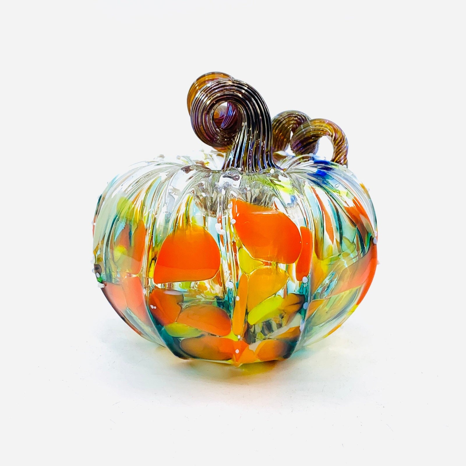 Daily Pumpkin 3459 Fall Squat Gabby Luke Adams Glass Blowing Studio 
