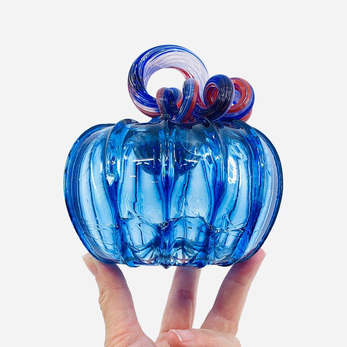Daily Pumpkin 1522 Oops Squat Gabby Luke Adams Glass Blowing Studio 