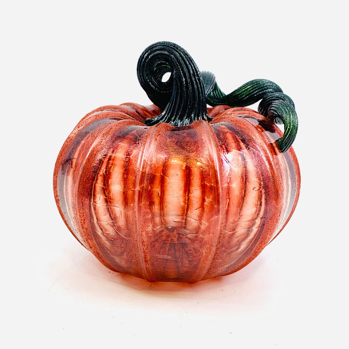 Daily Pumpkin 650 Fall Shimmer Squat Daily Pumpkin Luke Adams Glass Blowing Studio 