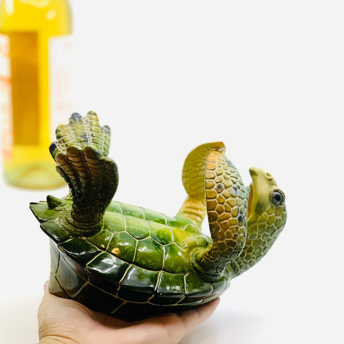 Turtle Wine Bottle Holder Chesapeake Bay 