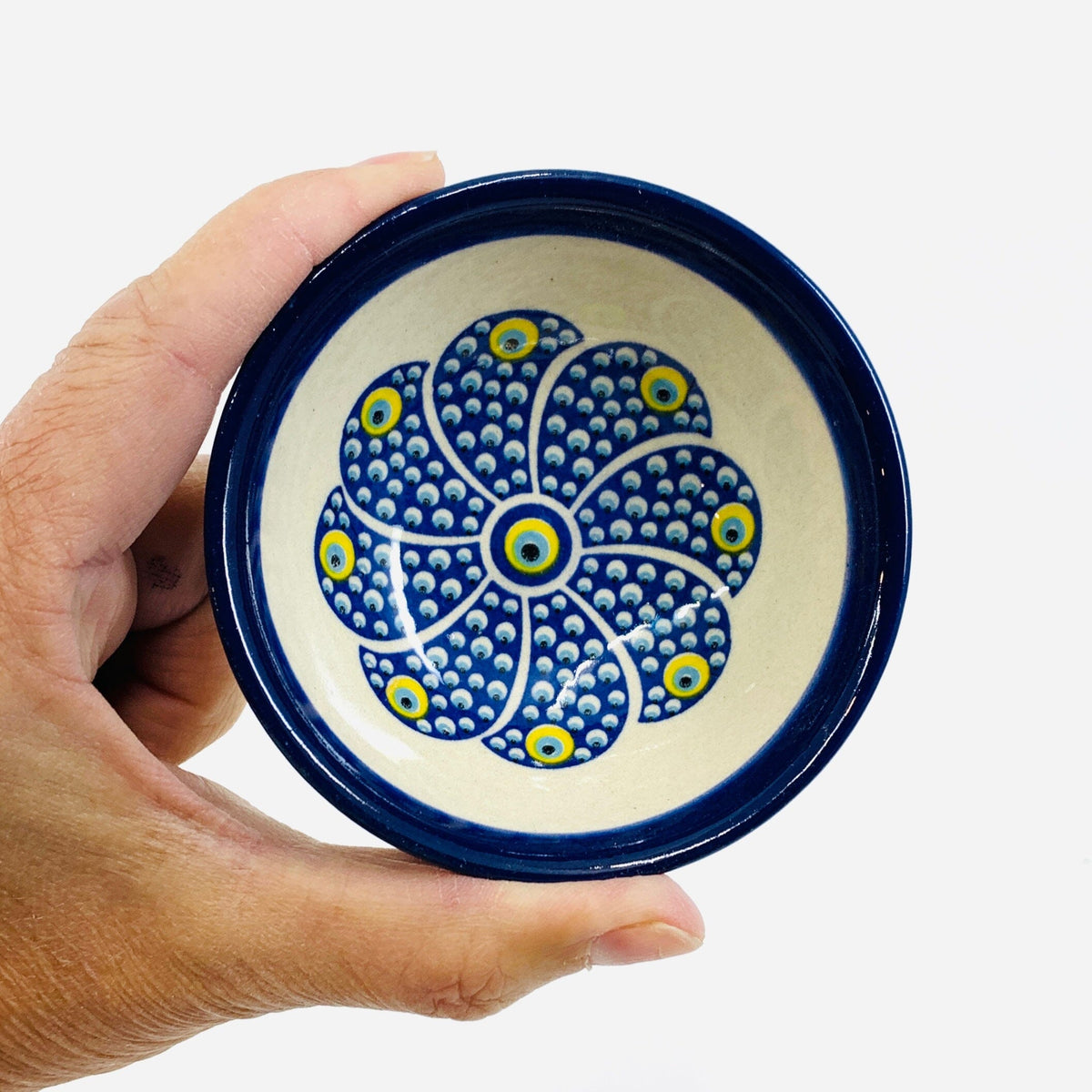 Handmade Turkish Evil Eye Bowl 11 Decor Natto USA 