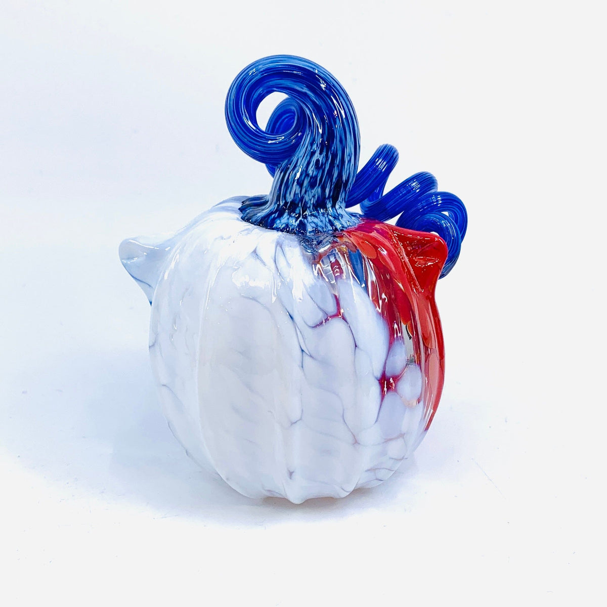 Daily Pumpkin 878 “Oops” Catkin Gabby Luke Adams Glass Blowing Studio 