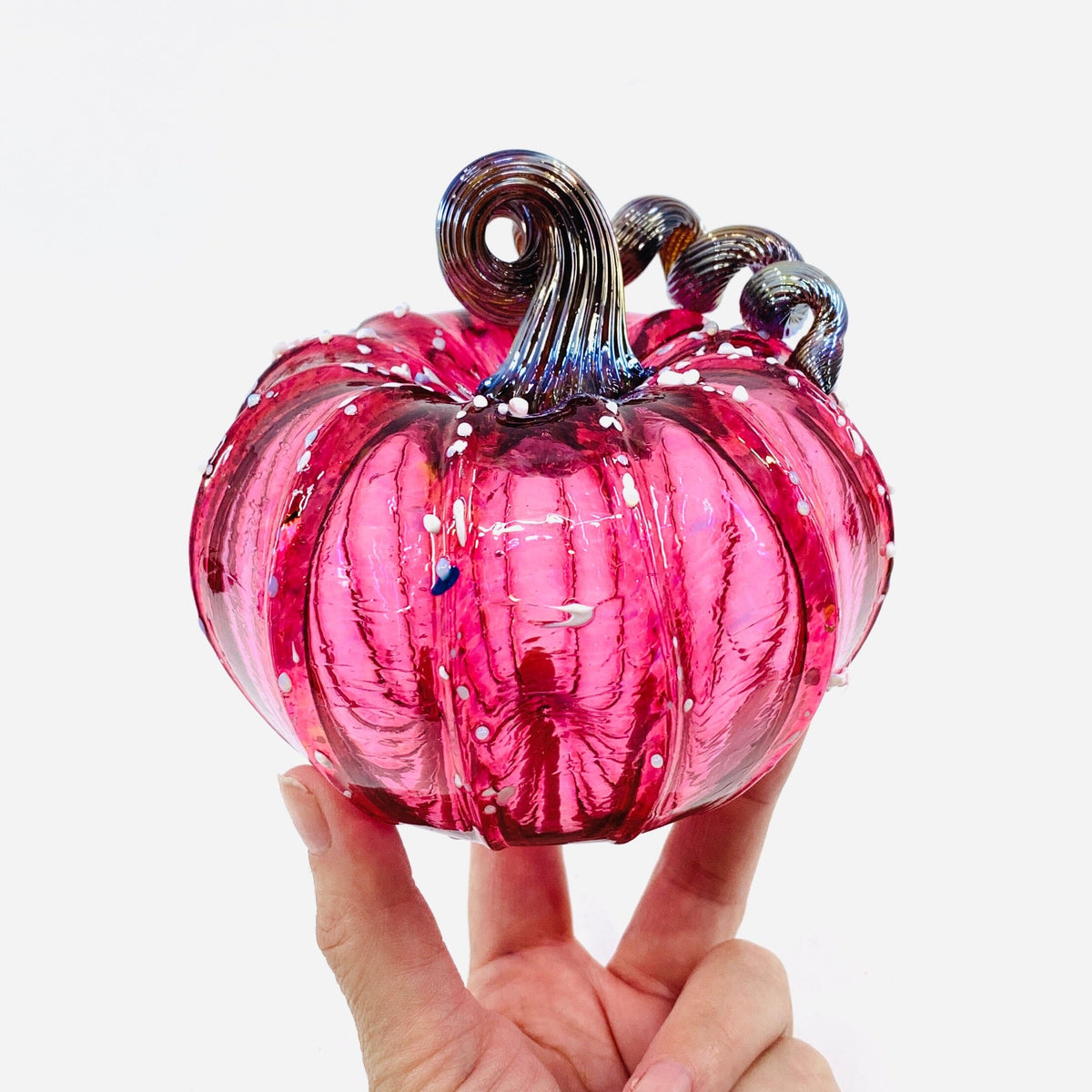 Daily Pumpkin 3466 Fall Squat Gabby Luke Adams Glass Blowing Studio 