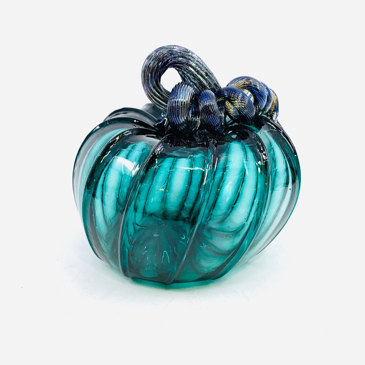 Daily Pumpkin 898 “Oops” Squat Gabby Luke Adams Glass Blowing Studio 