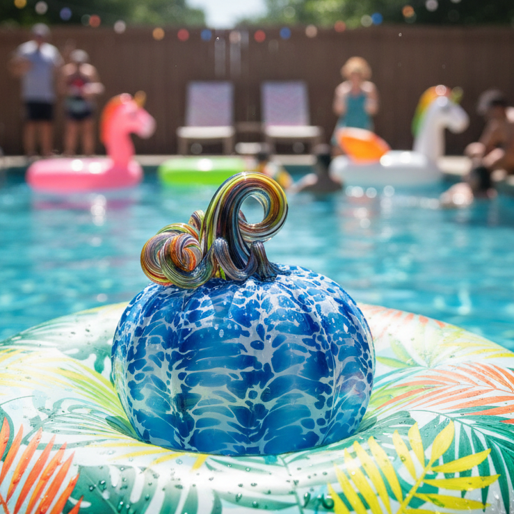 Pool Party Small Pumpkin