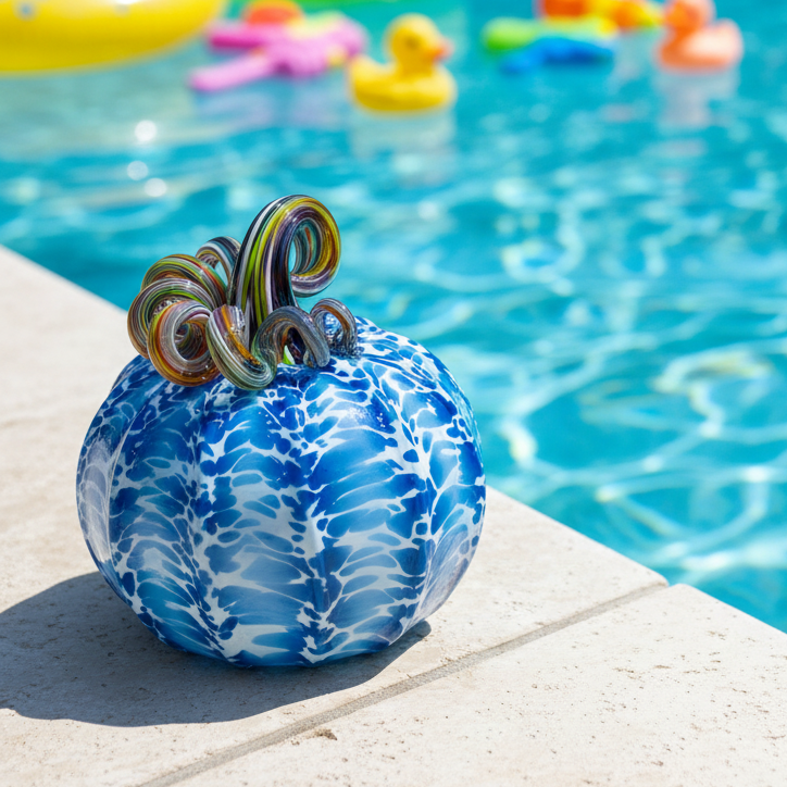 Pool Party Small Pumpkin