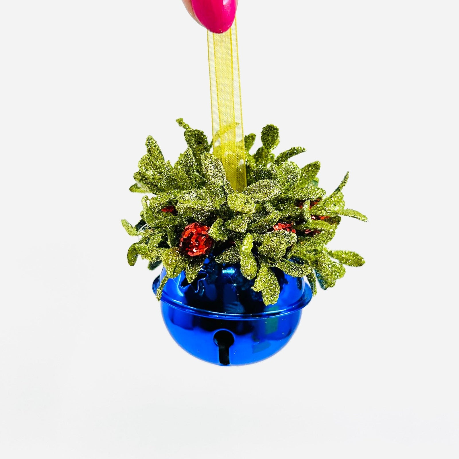 Jingle Bell Ornament, Blue Ornament One Hundred 80 Degrees 