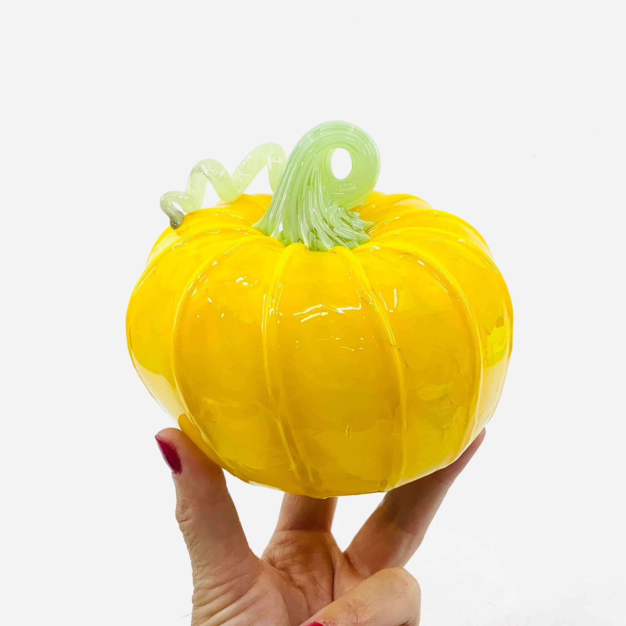 Daily Pumpkin 1807 Squat Gabby Luke Adams Glass Blowing Studio 