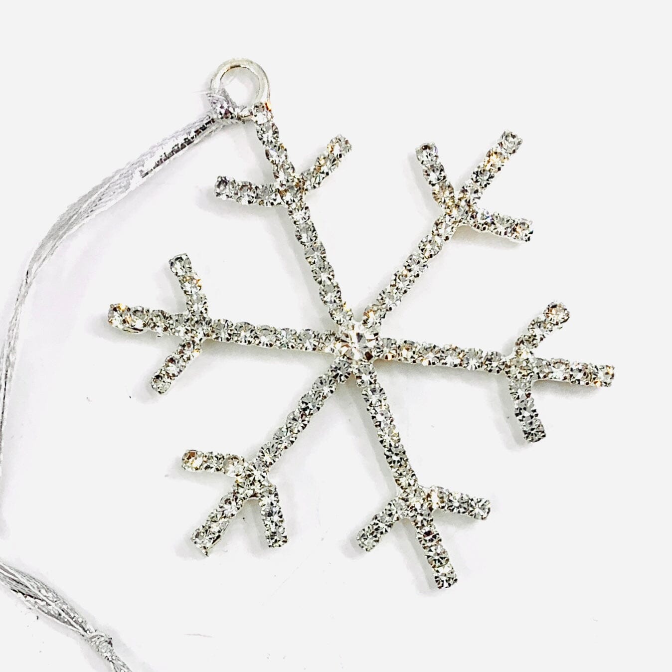 Snowflake Rhinestone Ornament 17 Oak Street 