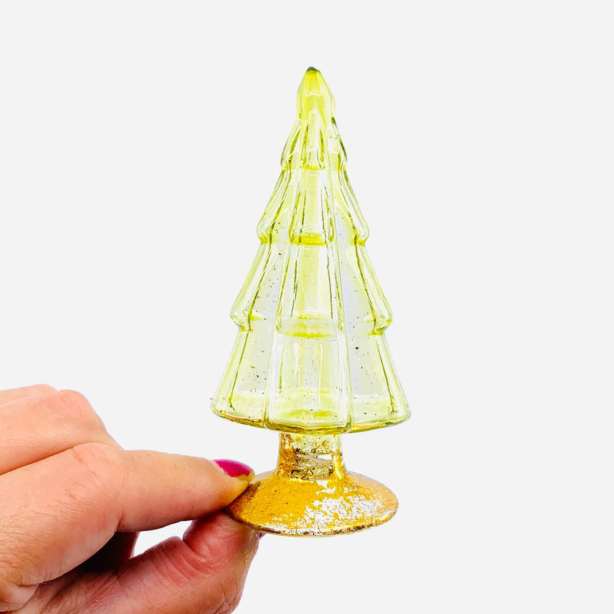 Rainbow Hue Glass Trees, Green Cody Foster & Co 11 
