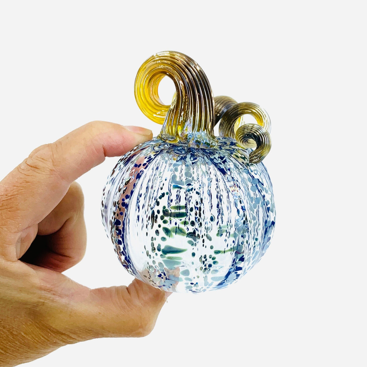 Daily Pumpkin 1354 Cutie Gabby Luke Adams Glass Blowing Studio 