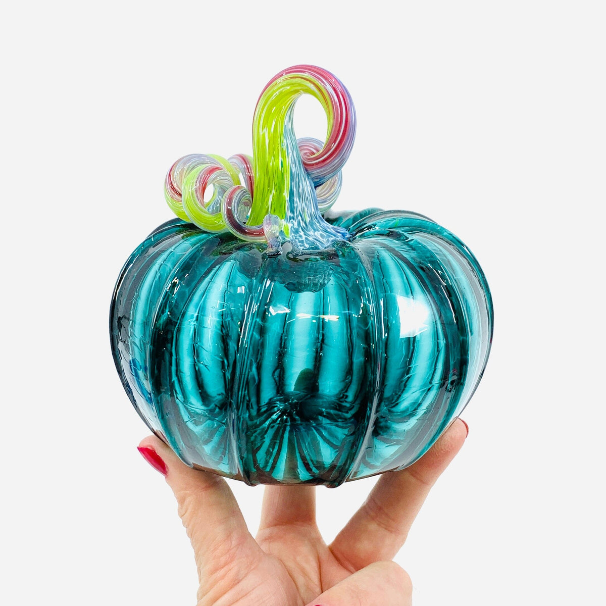 Daily Pumpkin 3699 Squat Gabby Luke Adams Glass Blowing Studio 