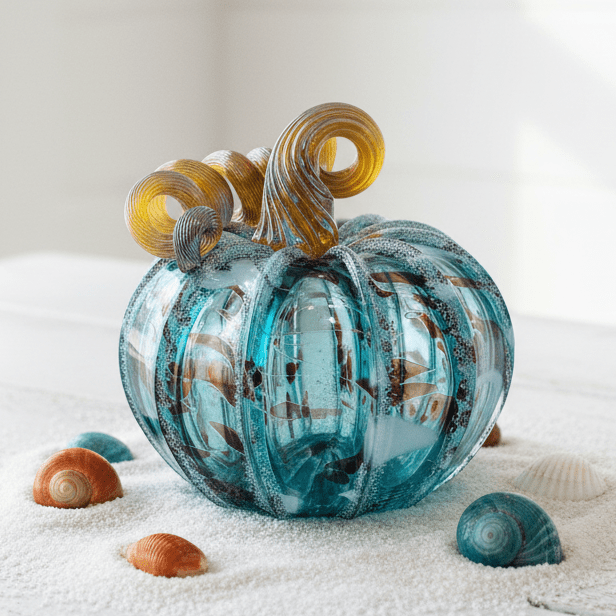 Daily Pumpkin 2324 Squat Gabby Luke Adams Glass Blowing Studio 