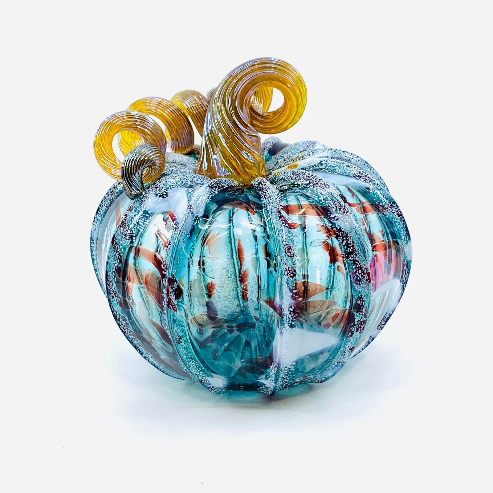 Daily Pumpkin 2324 Squat Gabby Luke Adams Glass Blowing Studio 