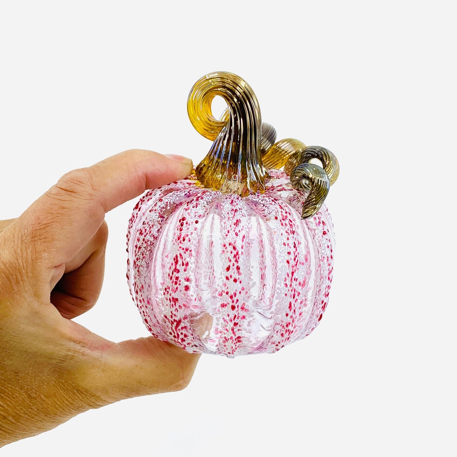 Daily Pumpkin 1349 Cutie Gabby Luke Adams Glass Blowing Studio 