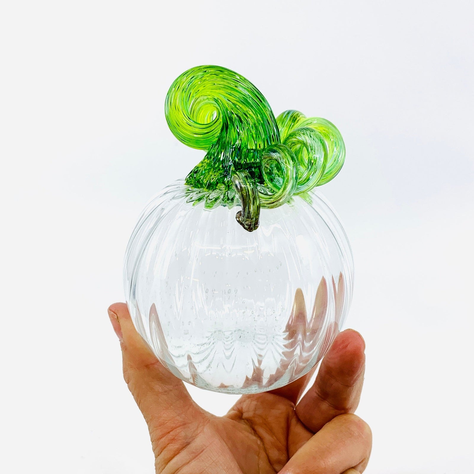 Daily Pumpkin 1338 Mini Gabby Luke Adams Glass Blowing Studio 