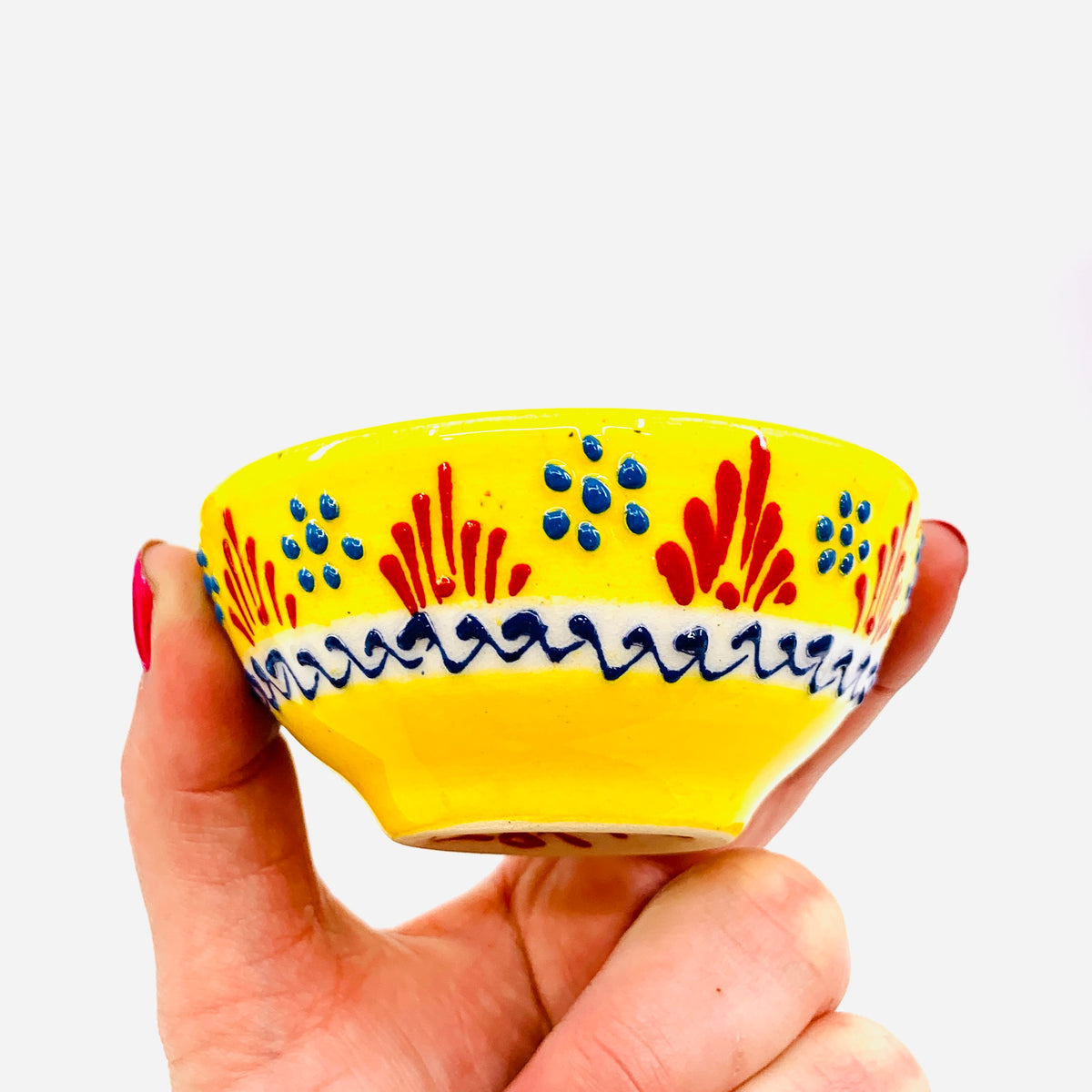 Handmade Turkish Bowl with Boat Design 182