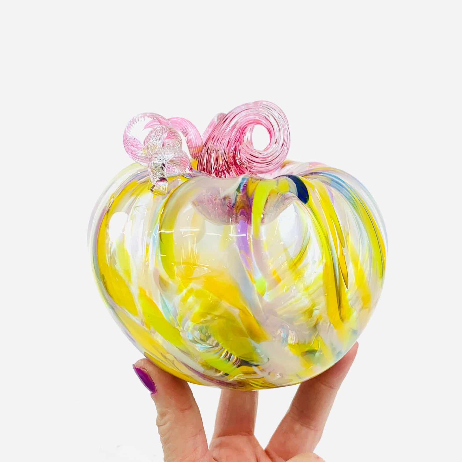 Daily Pumpkin 3118 Practice Squat Gabby Luke Adams Glass Blowing Studio 