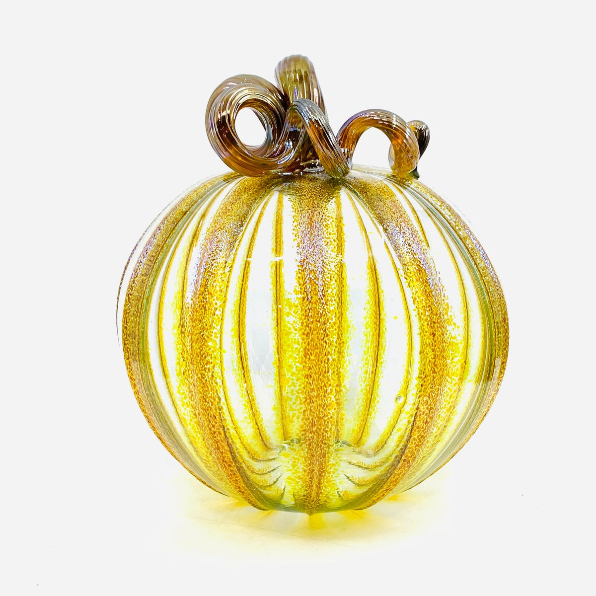 Daily Pumpkin 3305 Large Gabby Luke Adams Glass Blowing Studio 