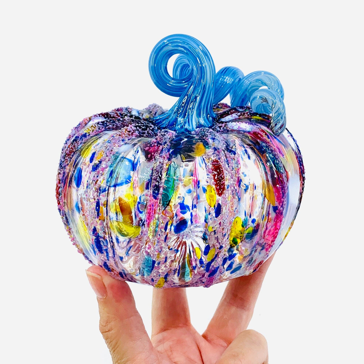 Daily Pumpkin 2611 Squat Gabby Luke Adams Glass Blowing Studio 