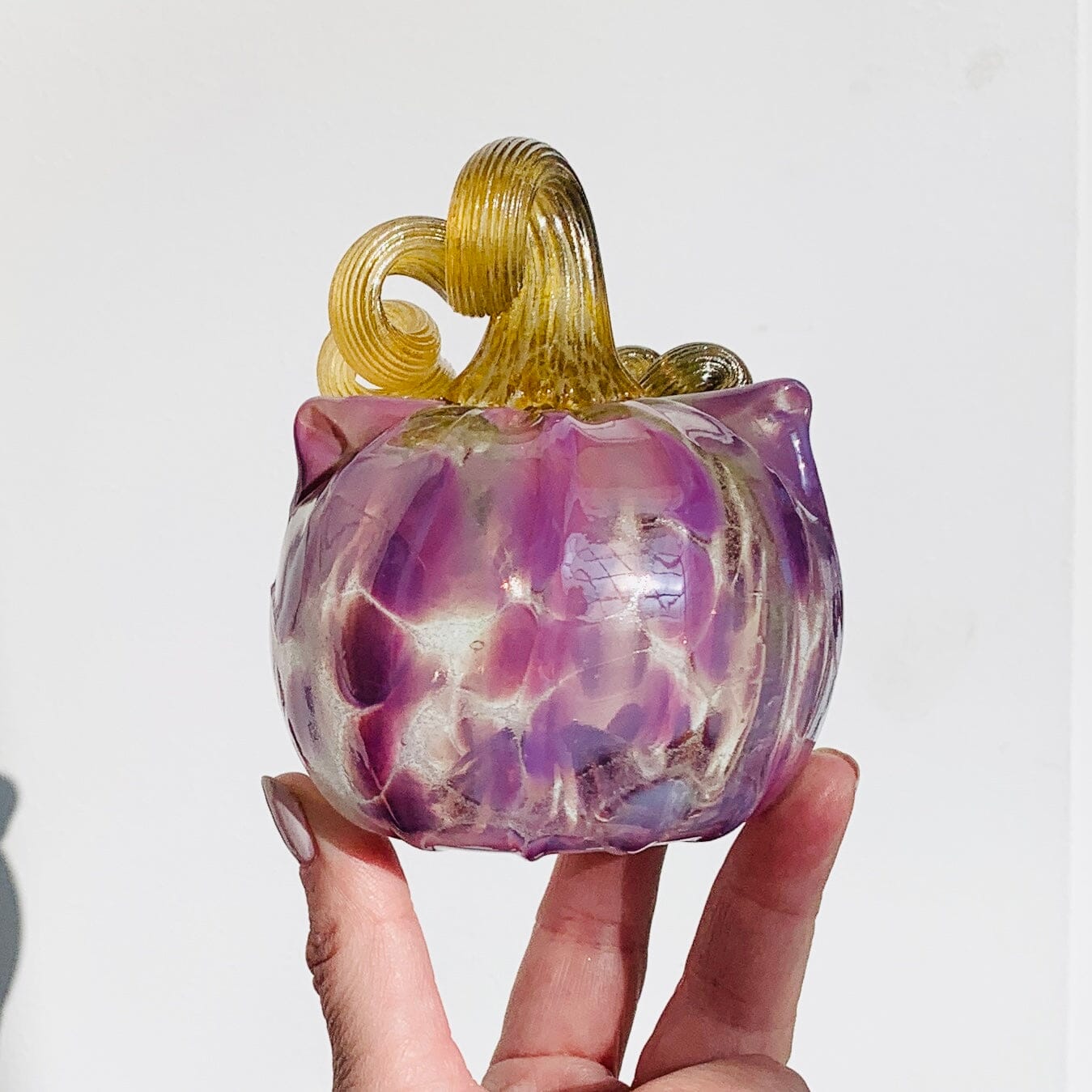 Daily Catkin 1188 Daily Pumpkin Luke Adams Glass Blowing Studio 