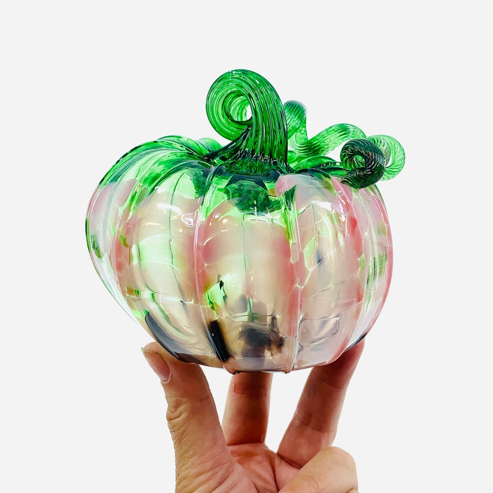 Daily Pumpkin 2437 Oops Squat Gabby Luke Adams Glass Blowing Studio 