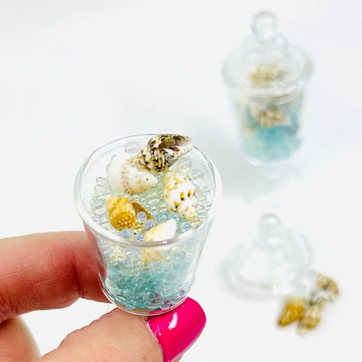 Tiniest Jar of Beachy Treasure Miniature - 