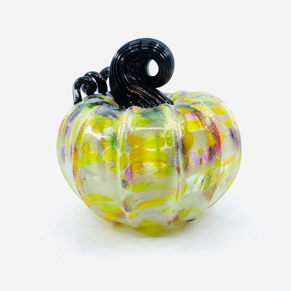 Daily Pumpkin 218 Fall Shimmer Squat Daily Pumpkin Luke Adams Glass Blowing Studio 