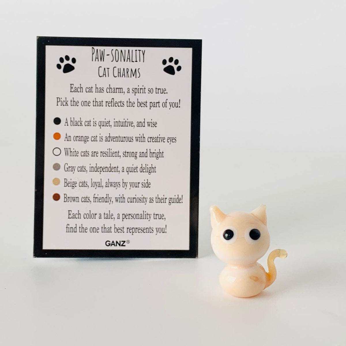 Paw - Sonality Charm - PT189 GANZ Beige 
