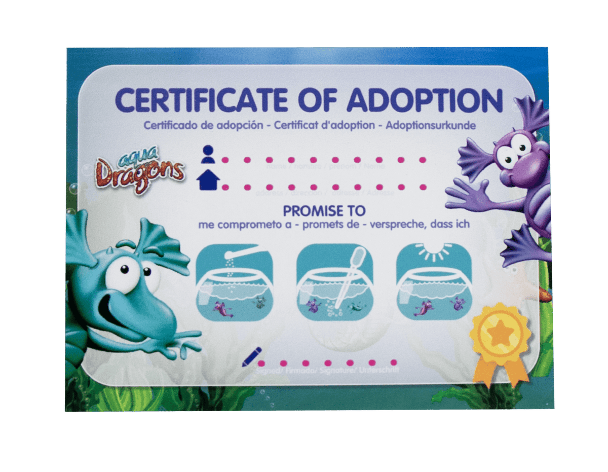 World's Smallest Aqua Dragons