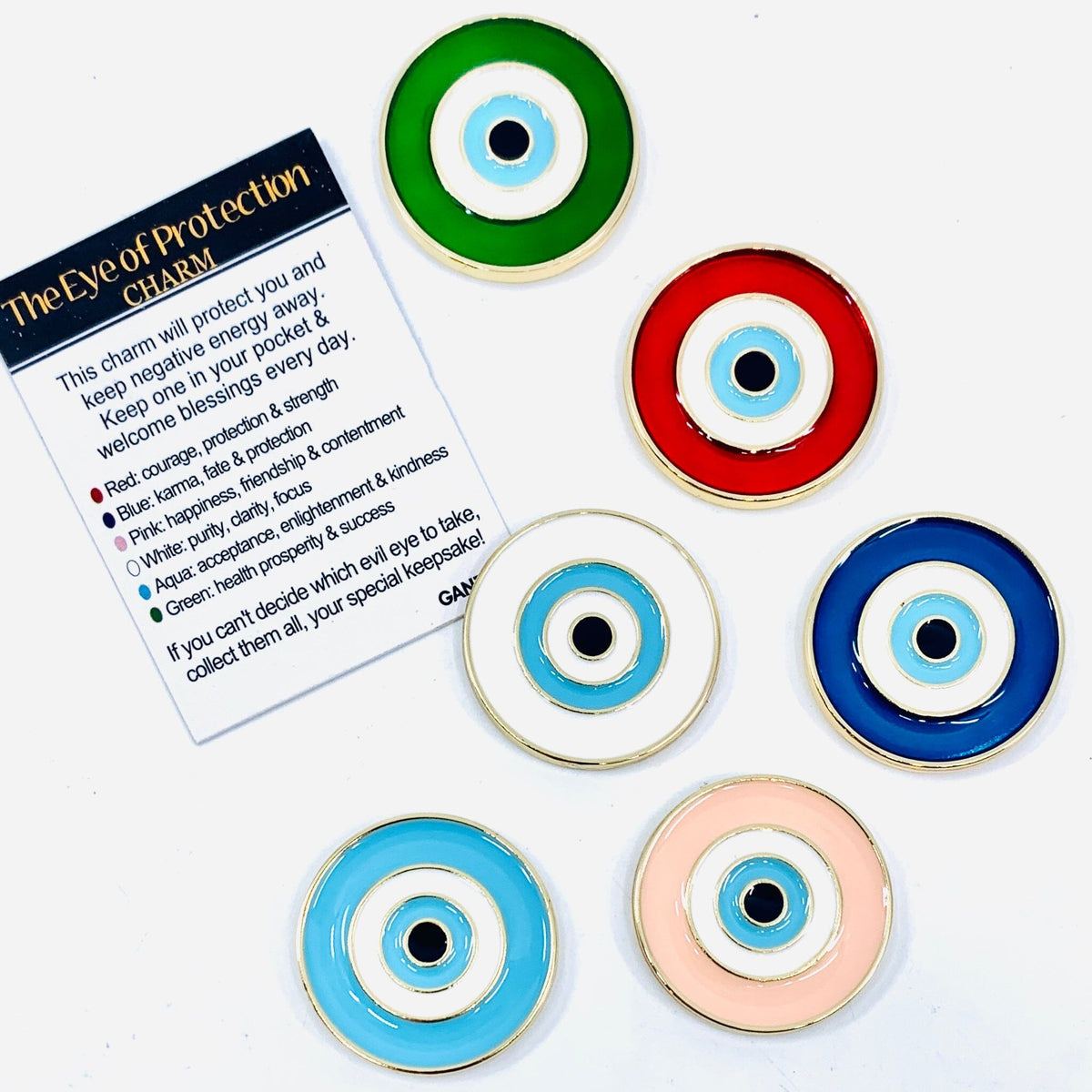 The Eye of Protection Charm PT160 Miniature GANZ 