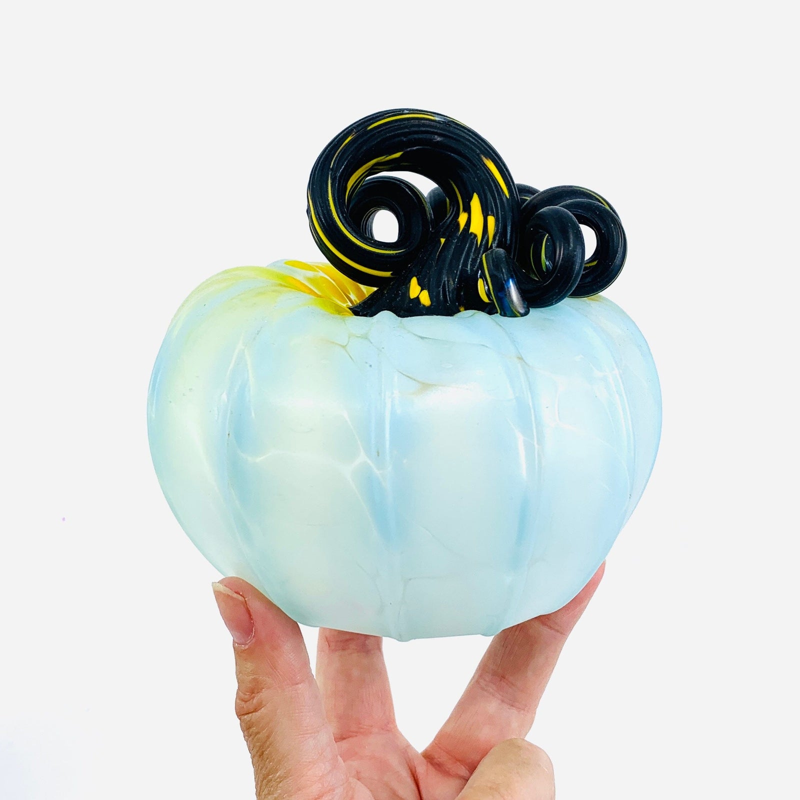 Daily Pumpkin 2517 Matte Squat Gabby Luke Adams Glass Blowing Studio 