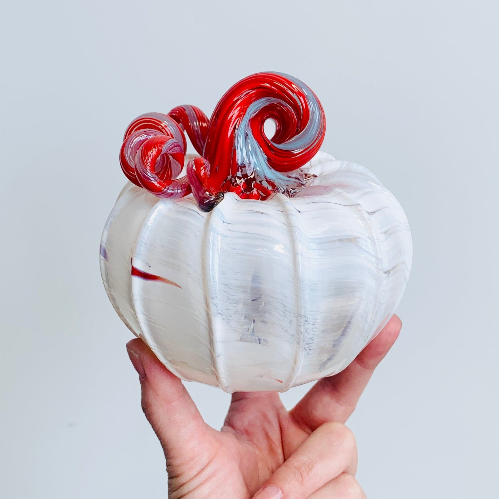 Daily Pumpkin 1828 Squat Gabby Luke Adams Glass Blowing Studio 