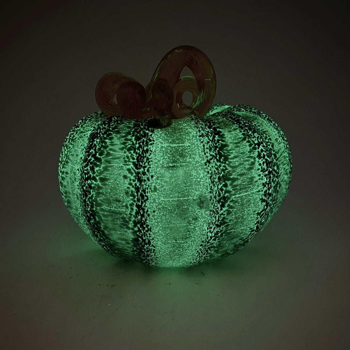 Daily Glow Pumpkin 3907 Fall Squat Gabby Luke Adams Glass Blowing Studio 