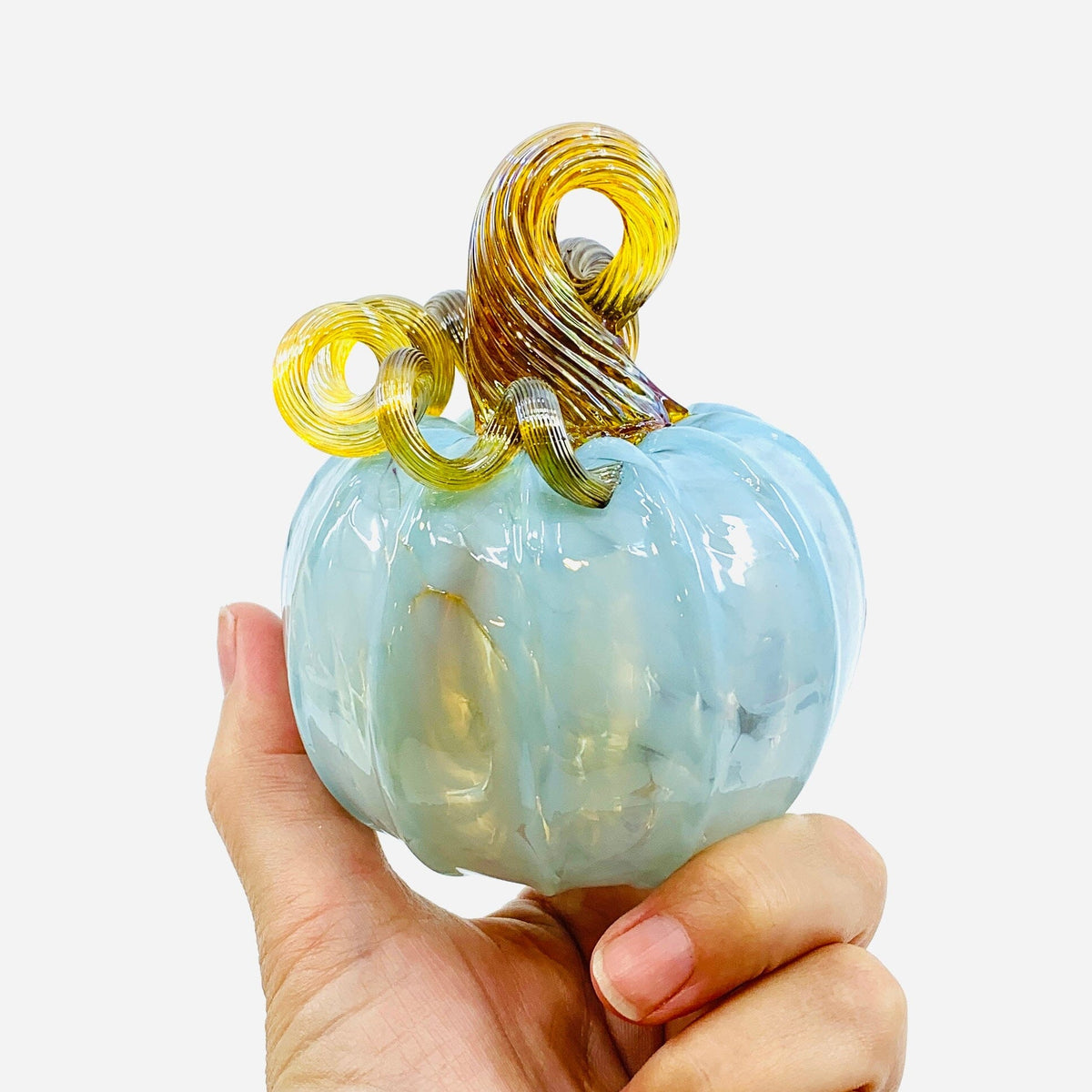 Daily Pumpkin 2874 Mini Gabby Luke Adams Glass Blowing Studio 