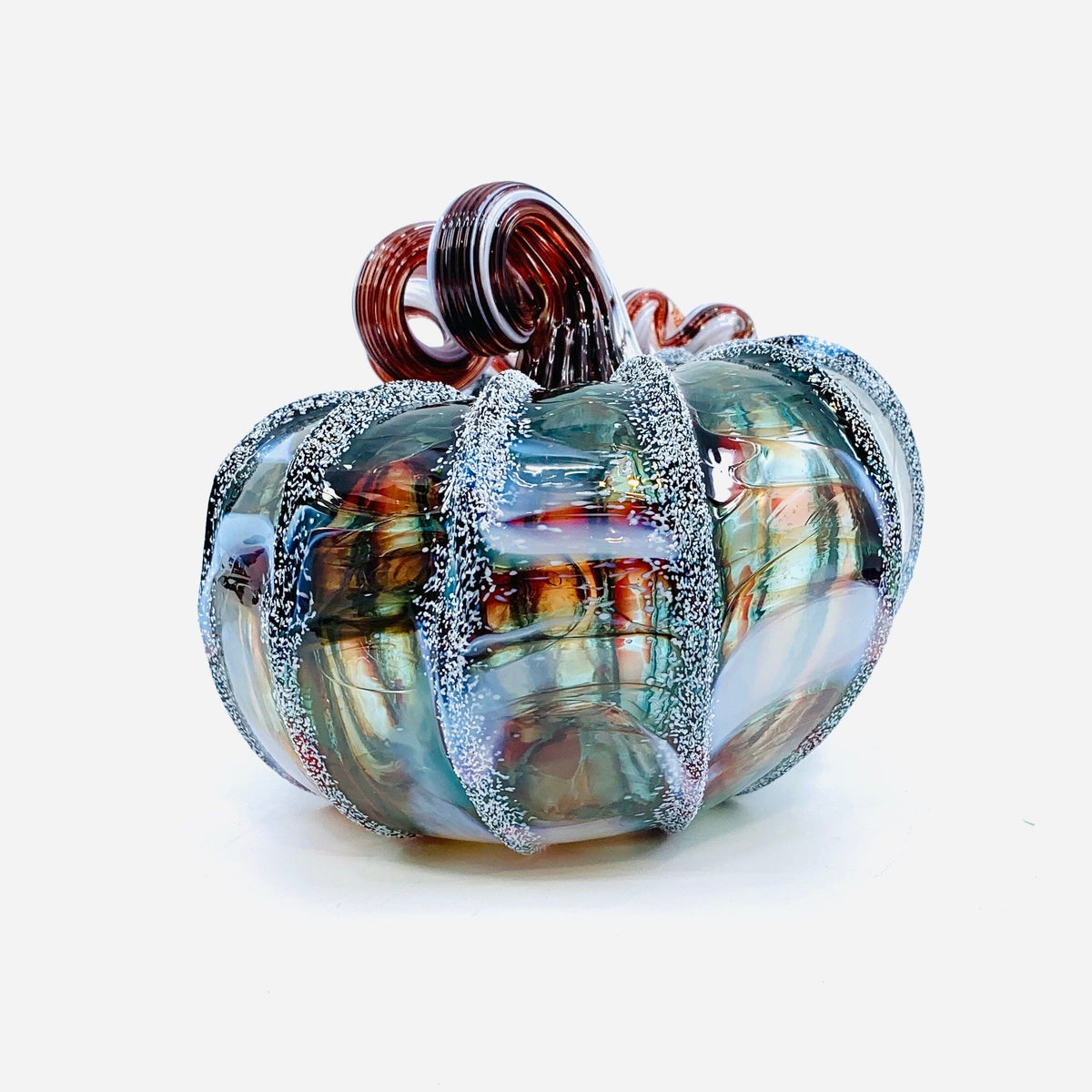 Daily Pumpkin 2914 Oops Squat Gabby Luke Adams Glass Blowing Studio 