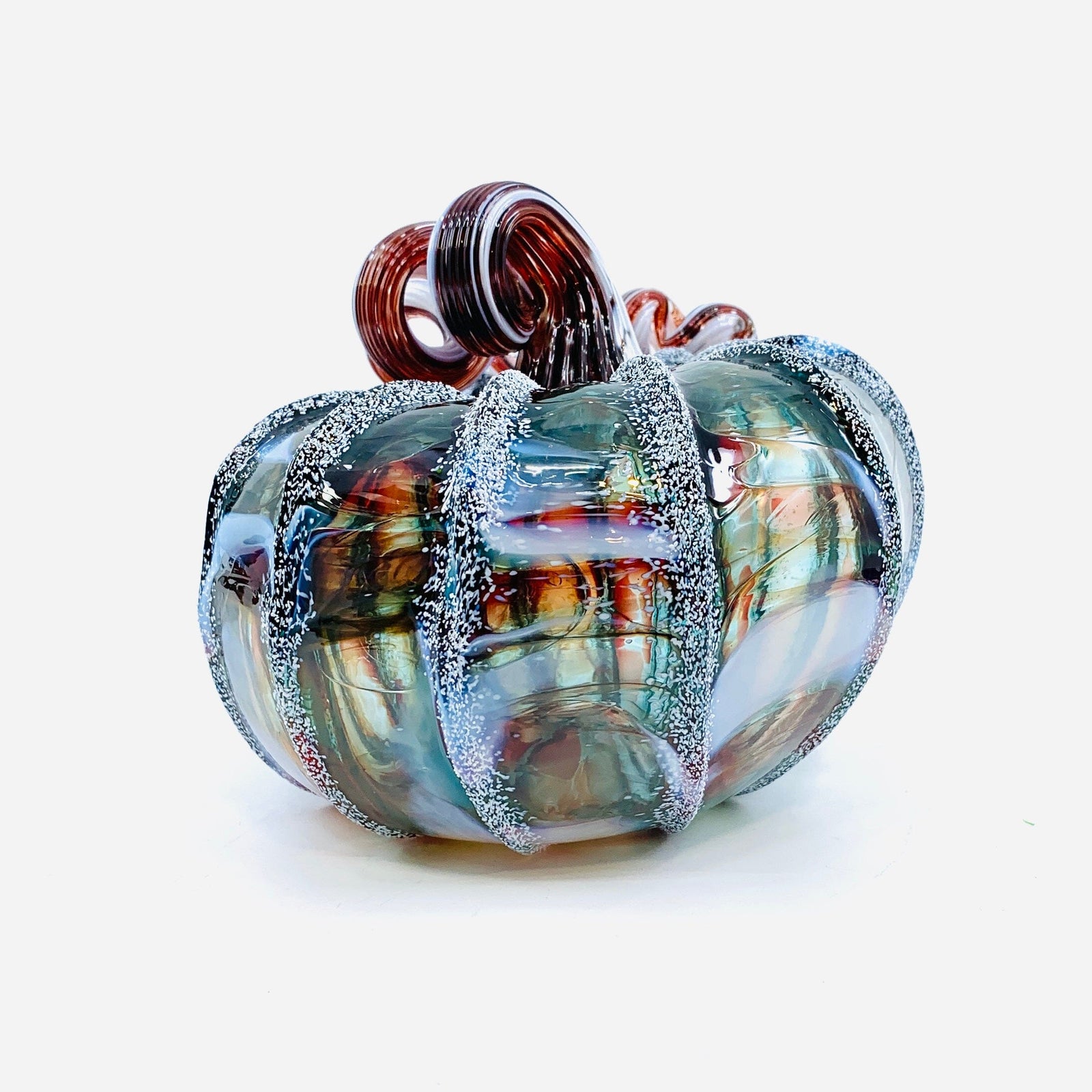 Daily Pumpkin 2914 Oops Squat Gabby Luke Adams Glass Blowing Studio 